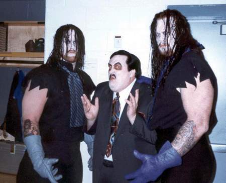 undertaker fake paul bearer wwe lee brian backstage 1994 real calaway mark rare summerslam wrestling unseen 1993 history part vs