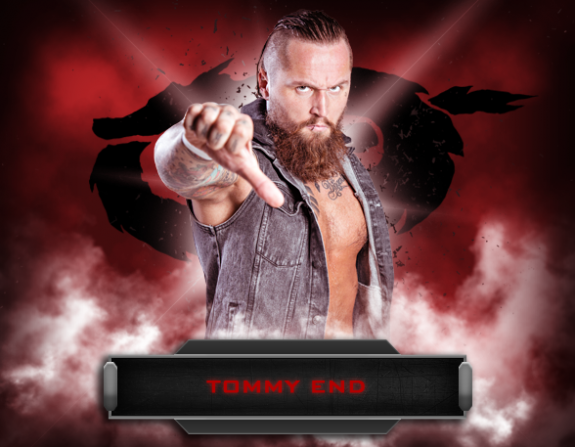 tommy end aew