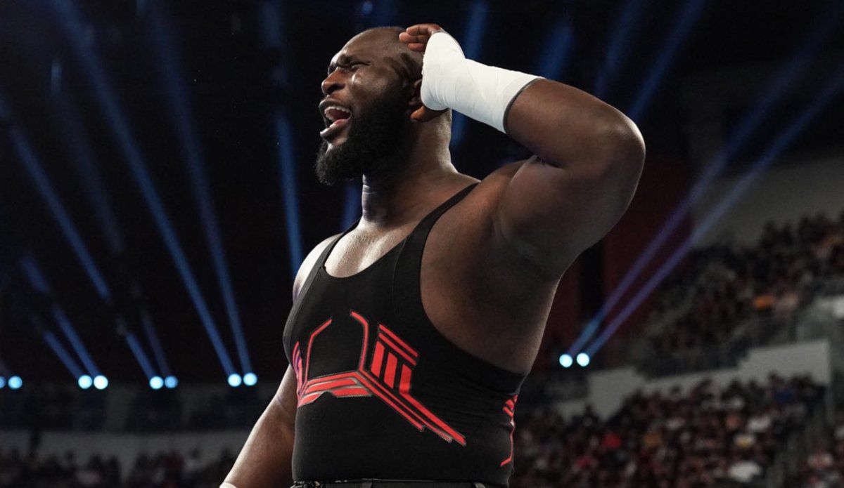 Where is WWE's Omos?